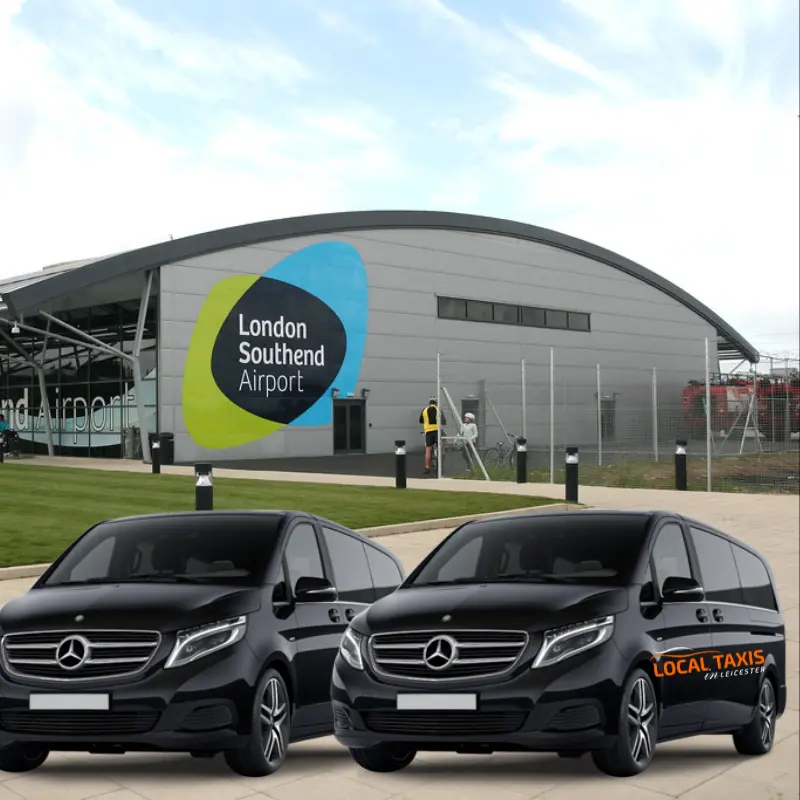 Hire Taxi To and from Leicester to Southend Airport