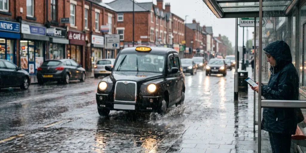 How Weather Conditions Affect Taxi Booking Times in Leicester